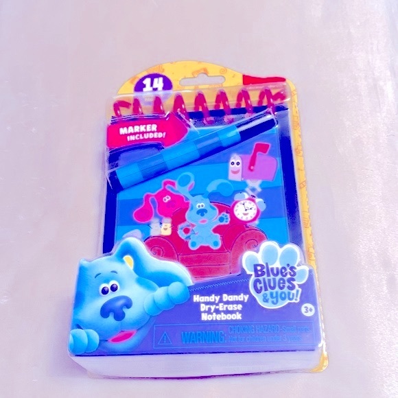 Nickelodeon Toys 2 Blues Clues You Handy Dandy Dryerase Notebook